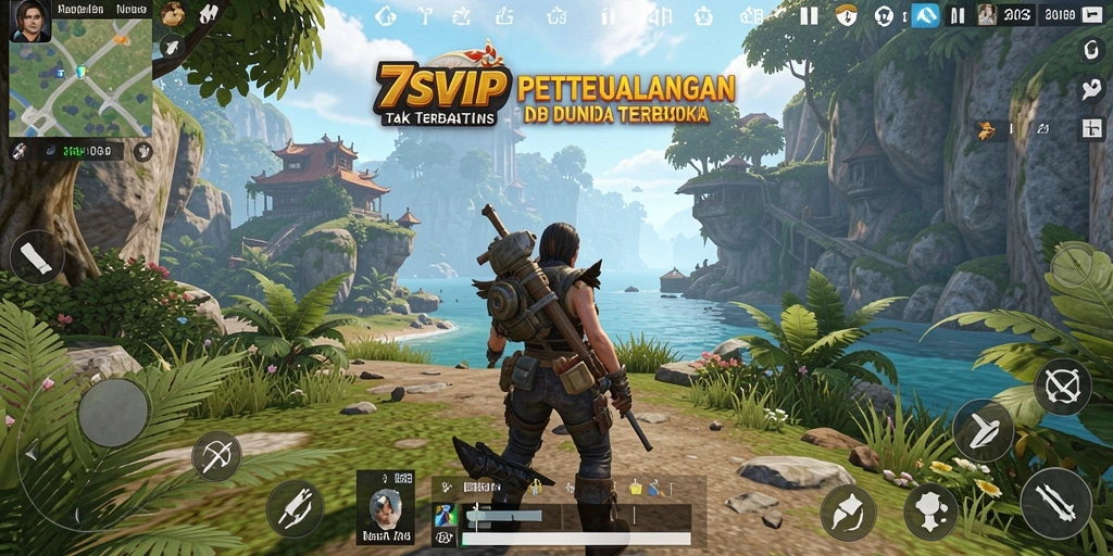 Gameplay epik di dunia terbuka 7SVIP yang menakjubkan.