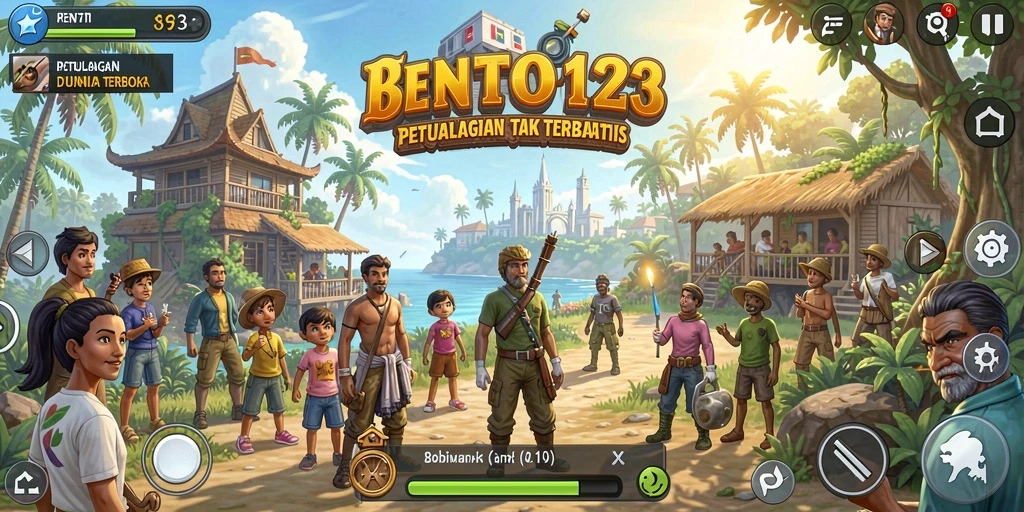 Gameplay Open World yang menakjubkan di BENTO123.