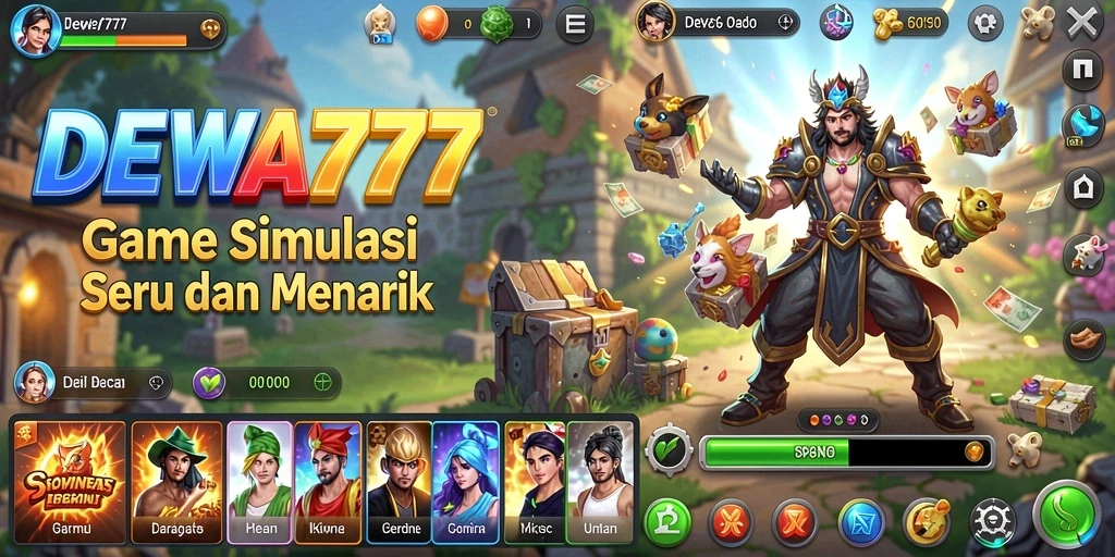 Gameplay menarik dari DEWA777 dengan berbagai pilihan karakter dan misi.