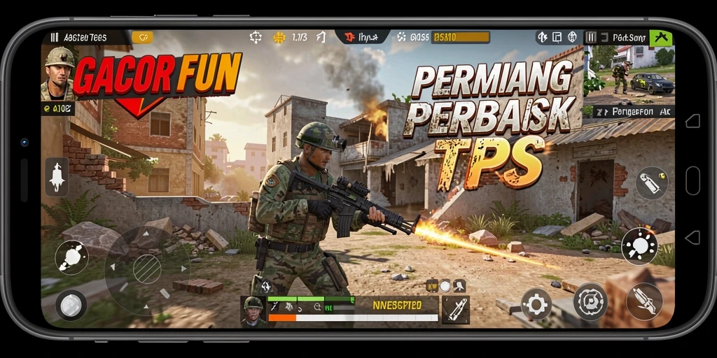 Tampilkan momen aksi seru dalam game TPS GACORFUN.
