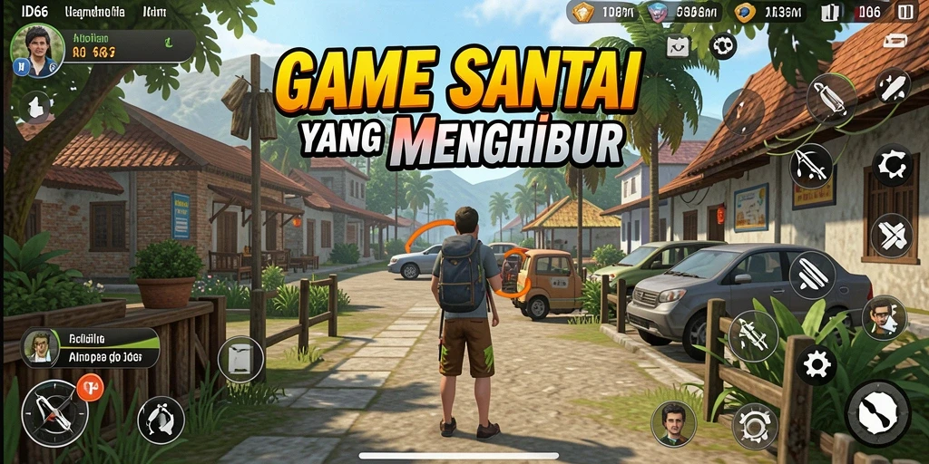 Tampilan gameplay ID66 yang menghibur dan penuh warna.