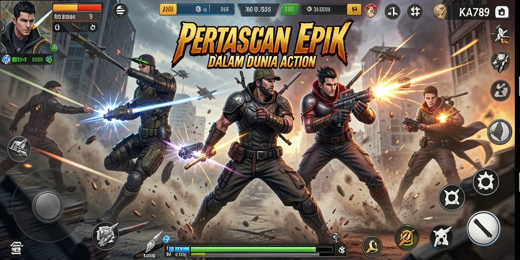 Tampilan gameplay KA789 yang seru dan menegangkan di dunia Action.