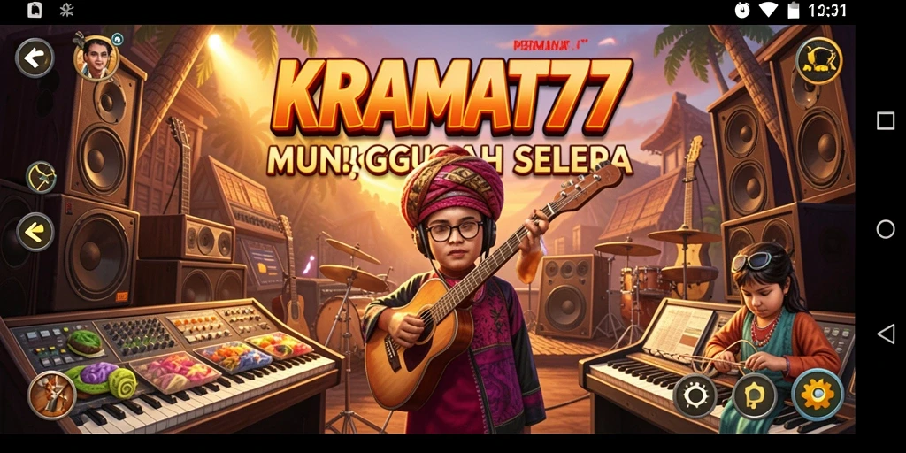 Tampilan gameplay KRAMAT77 yang menarik dan interaktif.