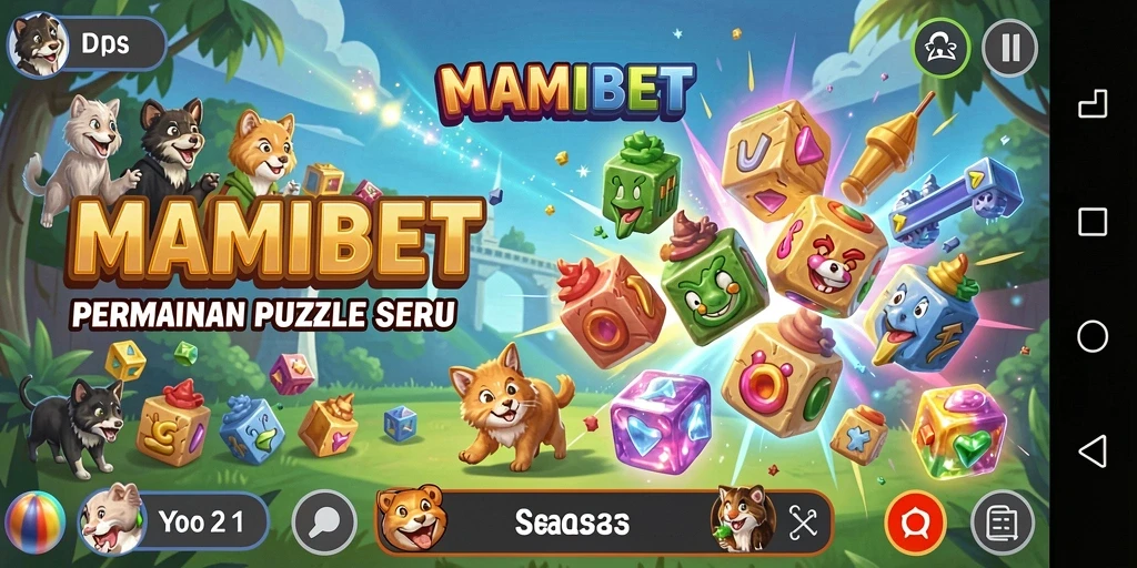 Tangkapan layar gameplay MAMIBET yang menampilkan teka-teki menarik.