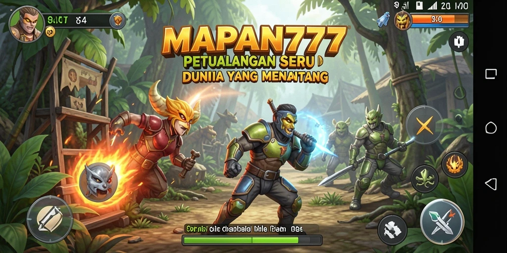 Tampilan menarik dari gameplay seru MAPAN777.