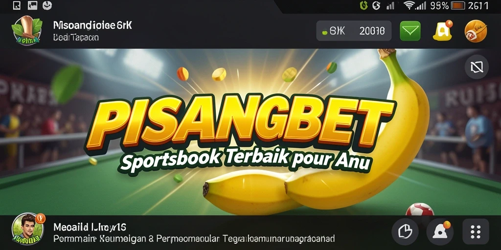 Tampilan gameplay PISANGBET dengan beragam opsi taruhan olahraga.