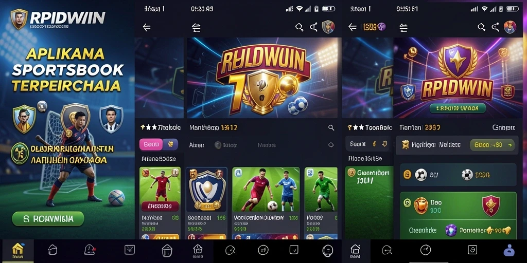 Screenshot gameplay RPIDWIN menunjukkan antarmuka taruhan yang menarik.
