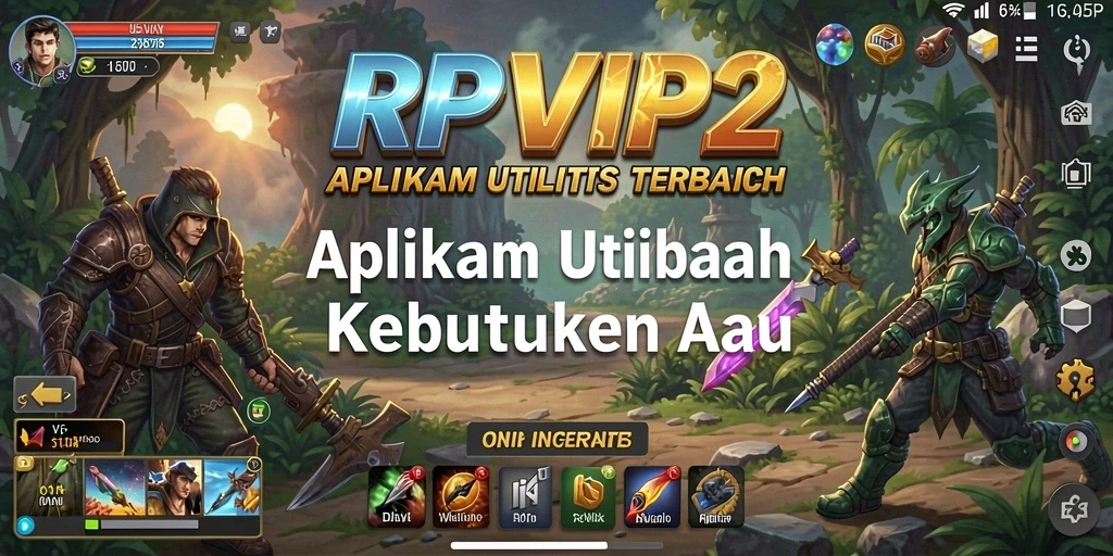 Tampilan antarmuka aplikasi RPVIP2 yang sederhana dan intuitif.