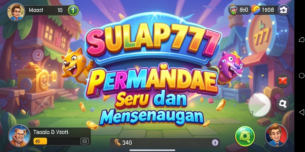 Gameplay SULAP777 yang seru dan penuh warna.